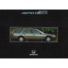 Folder Honda Accord Aerpdeck 1992