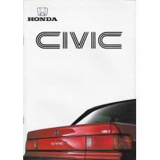 Folder Honda Civic 4d 1988